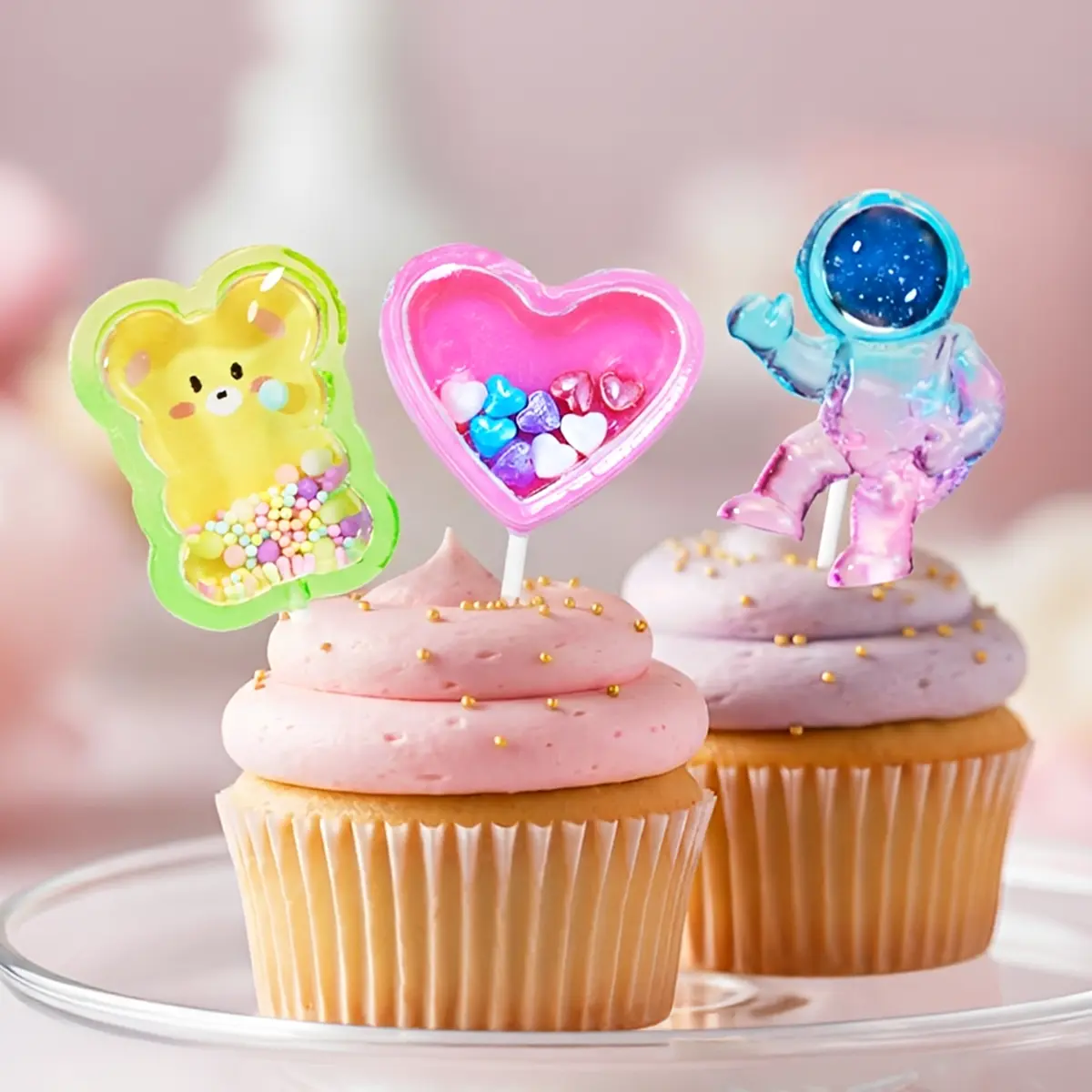 Candy Master MeCandy 5D Lollipop Set - 12 Diverse Shapes