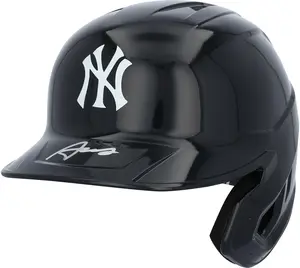 Austin Wells New York Yankees Autographed Replica Batting Helmet - Fanatics Authentic Certified