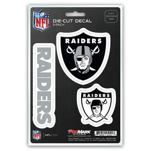 Pro Mark  Oakland Raiders Decal - Pack of 3
