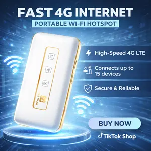 M5 Pocket WiFi · No Contract · Global 150+ Countries · 10-Device Sharing · Great for Hiking, Camping & Road Trips Portable Tri-Band Hotspot connect device Wifi Battery Powered Wireless Outdoor Wifi Control