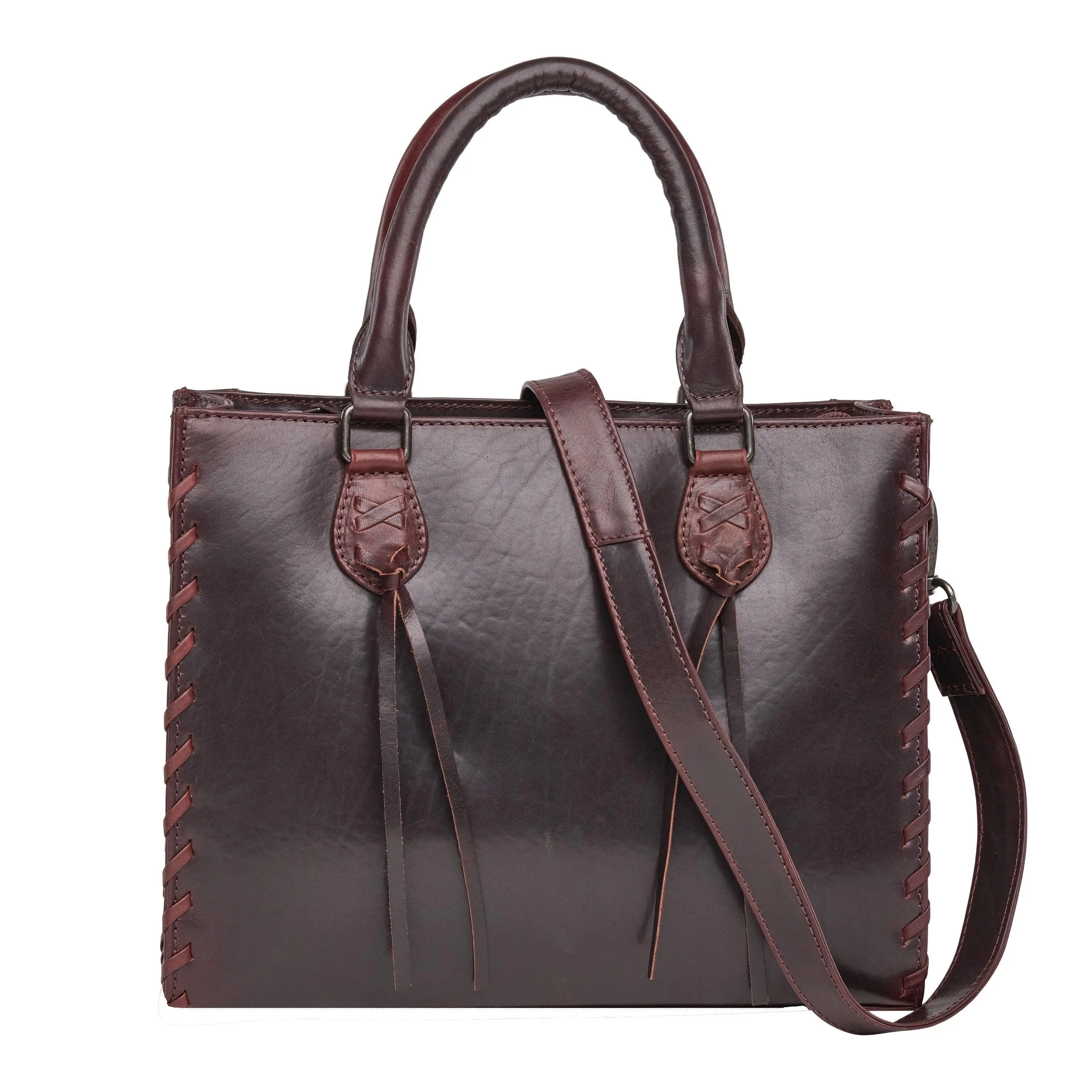 Anti-Theft Emma Satchel - Locking Compartment and Adjustable Straps