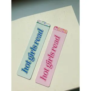 Floral Hot Girls Read Bookmarks