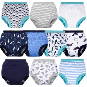BIG ELEPHANT Toddler Training Pants, Soft Cotton Absorbent Training Underwear  Baby Boys & Girls