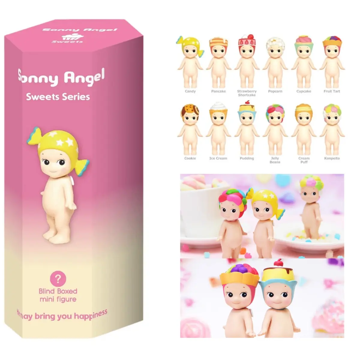 Sonny Angel Sweets Series Sealed Blind Box Kawaii Cute Doll Holiday Gift