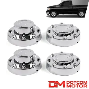 Alcoa Alloy Wheel Center Hub Caps Fit For 11-16 Dodge Ram 3500 1-Ton Dually