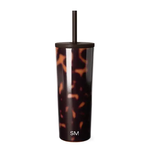 Simple Modern 24oz Classic Insulated Tumbler with Straw Lid - Reusable Stainless Steel Water Bottle