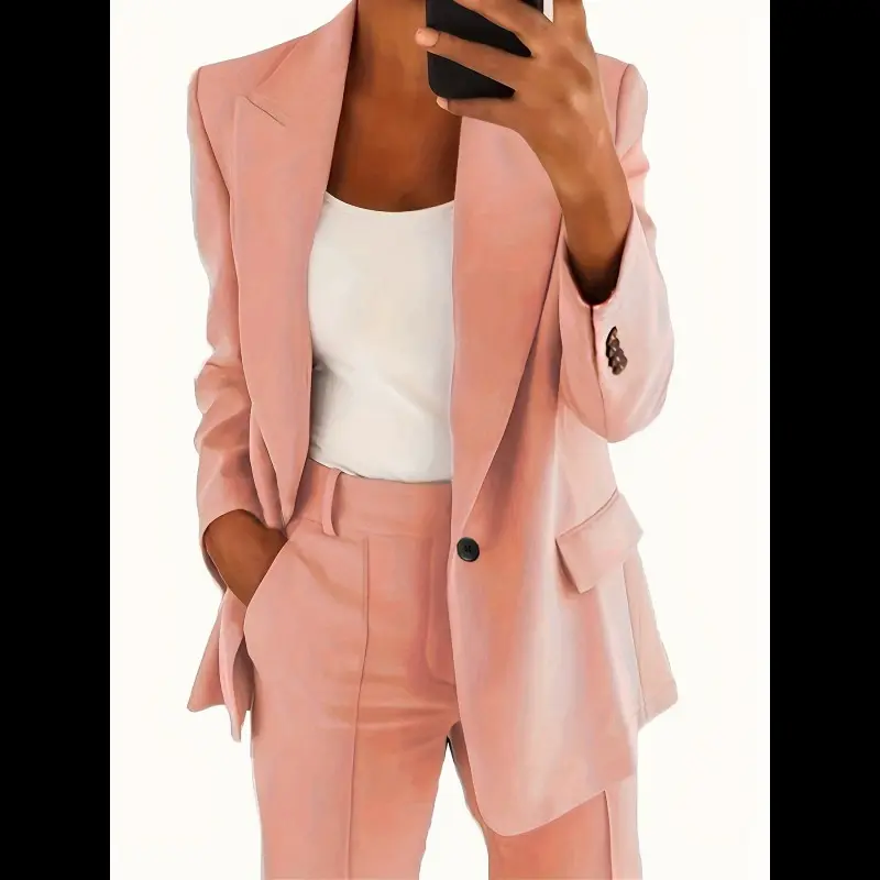 Women'sTwoPieceSetsPantsSuitsDressyBusinessCasualOutfitsProfessionalBlazerPantsuitsSetWorkOffice Women'sTwoPieceSetsPantsSuitsDressyBusinessCasualOutfitsProfessionalBlazerPantsuitsSetWorkOffice
