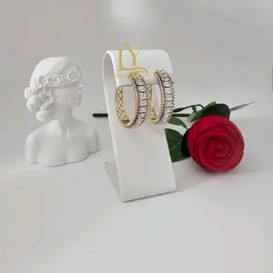 LaYaiBoutique #1634 High Quality 14k Gold Plated Tricolor Earrings