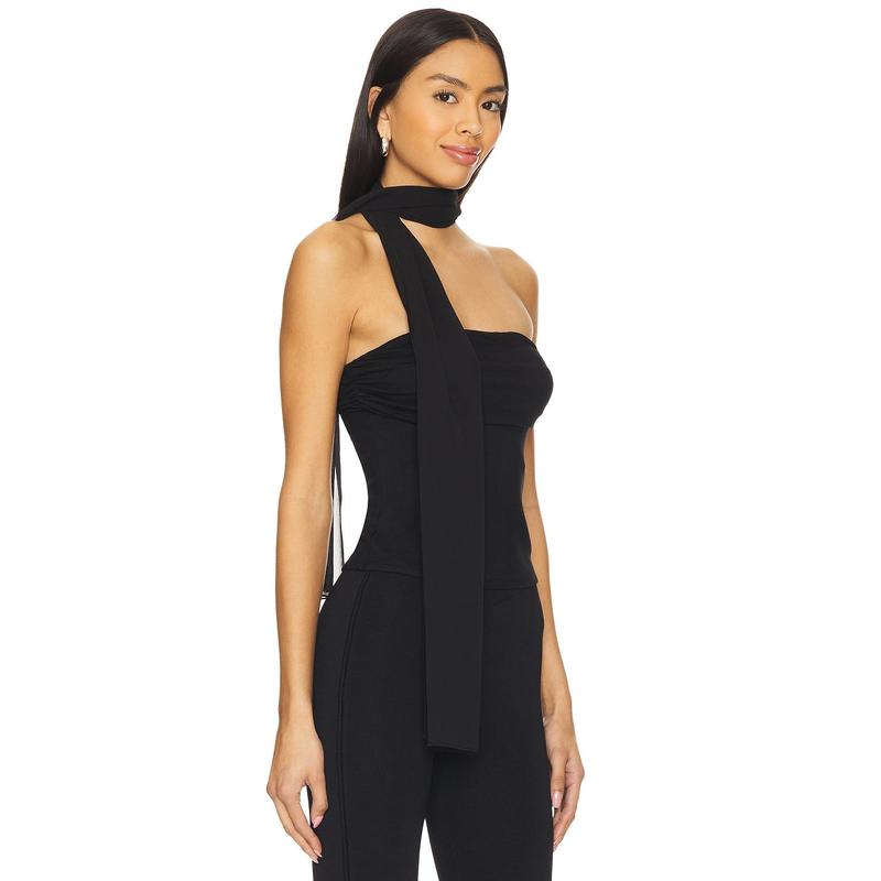 ALL THE WAYS Nataline Top in Black