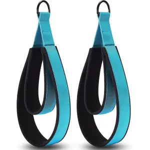 Pilates Straps - Double Loop D-Ring Straps for Reformer, Padded,  Gym Workout