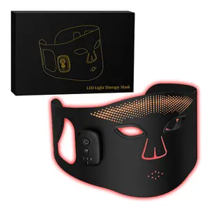Cordless Red Light Therapy Mask,336LED Beads,660nmRed Light +850nm NIR