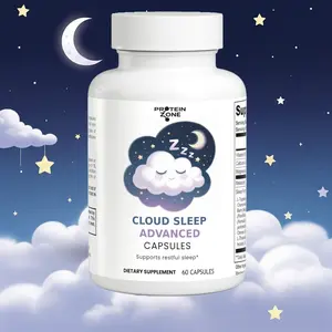 Protein Zone Cloud Sleep Advanced Capsules - 60 Capsules for Restful Sleep with Melatonin, Magnesium Citrate & Vitamin B6 - USA Made Dietary Supplement