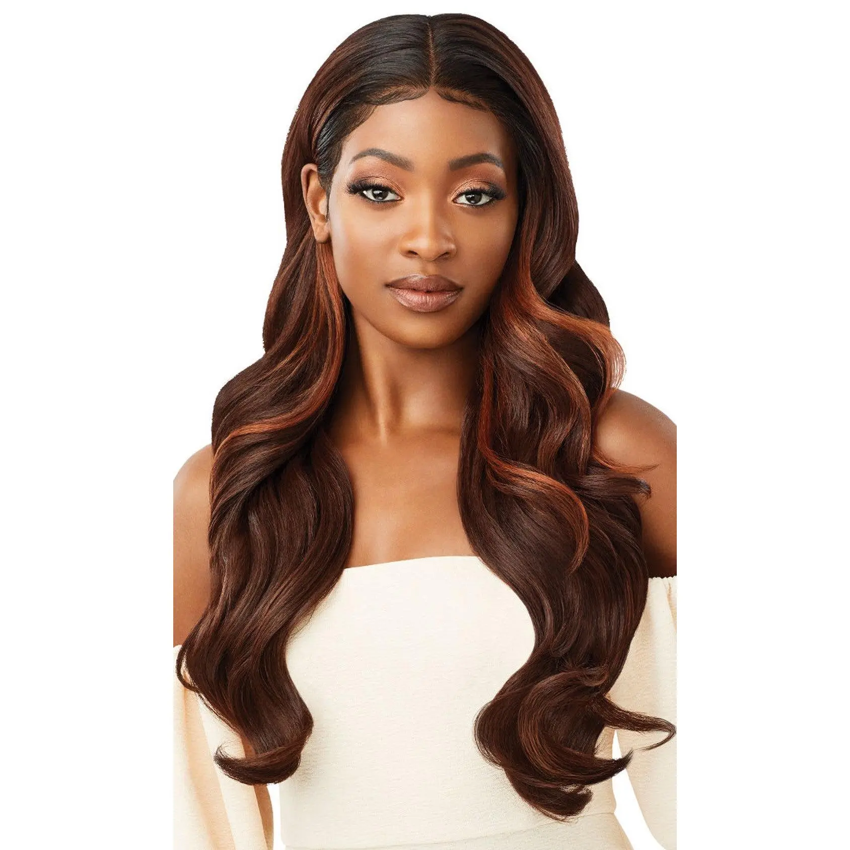 Outre Synthetic Melteda Hairline HD Lace Front Wig Wig Seraphine QLMHSER