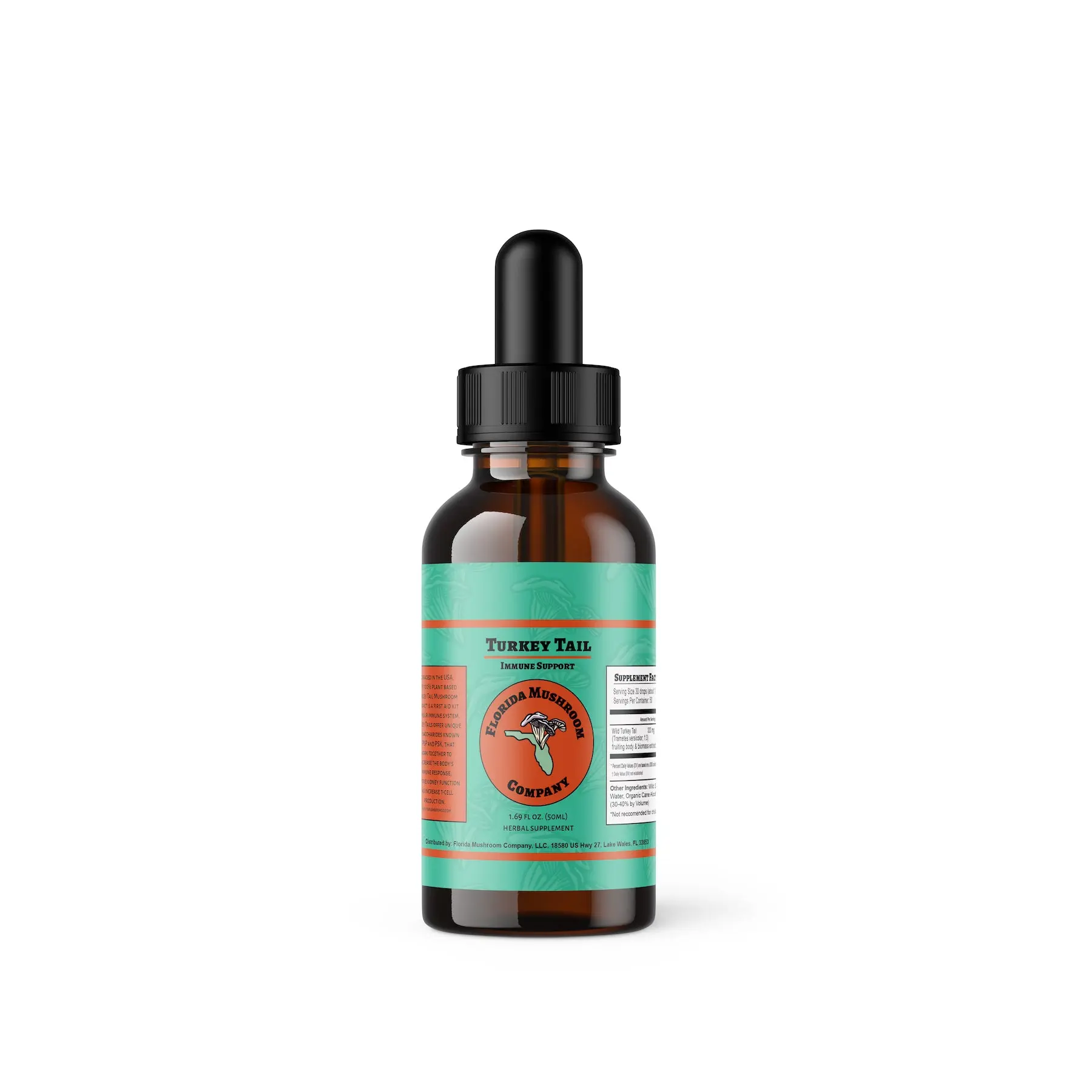 Organic Turkey Tail Extract Herbal Supplement for Health & Nutrition Support
