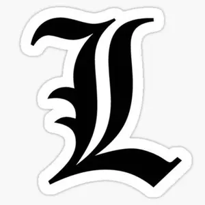 L death note Stickers Pack – Cool Anime Laptop Stickers