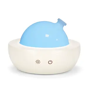 Glass essential oil diffuser, ultrasonic mute/seven-color light adjustable aromatherapy machine, automatic closing humidifier, suitable for bedrooms, living rooms, offices