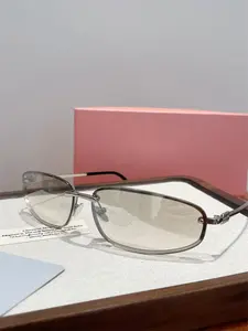 Mia A50s Light Color Sunglasses for Women, Y2 Silver Fashion Mirror, Millennial Style Mercury Lenses, Elegant Decorative Glasses