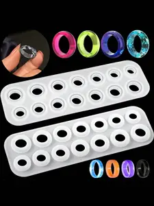 Resin Epoxy Molds for Jewelry Making, Durable & Flexible Silicon Casting Tools, Perfect for DIY Craft Projects, DIY Jewelry Accessories