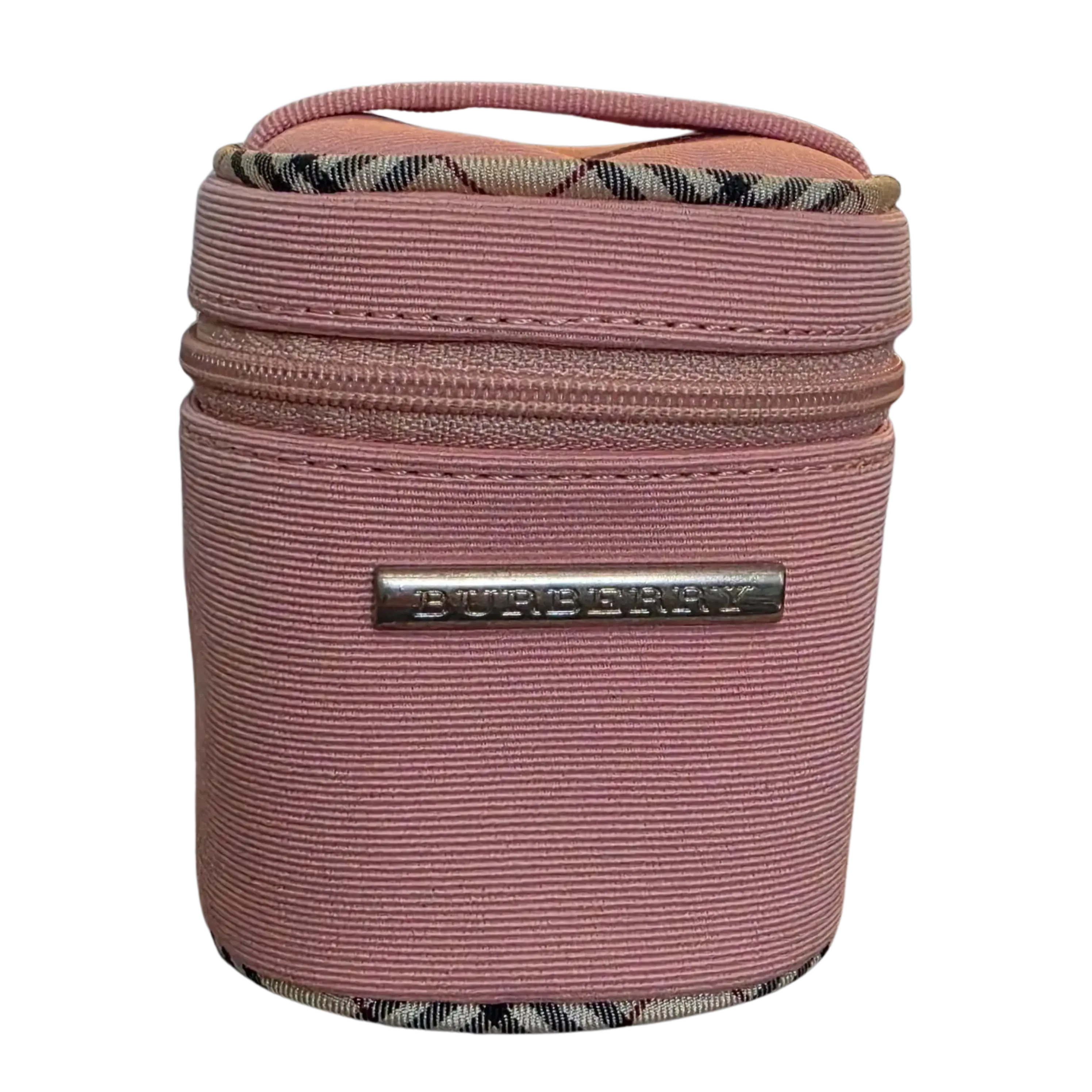 Pre-owned BURBERRY Canvas Small Leather Goods Mini Accessory Pouch