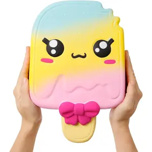 Anboor 11 Inch Squishies Jumbo Popsicle Kawaii Scented Soft Slow Rising Squeeze Giant Squishies Stress Relief Kids Toy