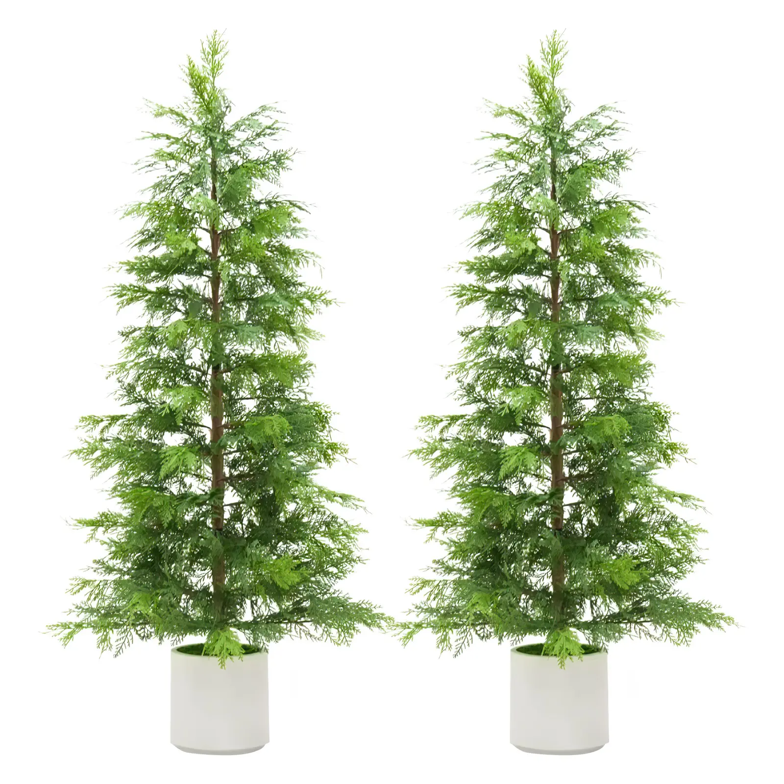 	 2 Pack Lifelike Faux Greenery Decoration – Artificial Leaf Plant for Home, Office, or Tabletop – Realistic Low-Maintenance Decorative Accent – Ideal for Modern Interior Design