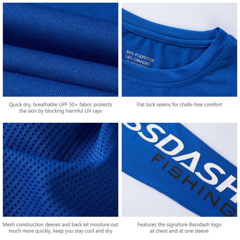Bassdash Men’s UV Sun Protection UPF 50+ Fishing Shirts Long Sleeve Tee Bassdash Men’s UV Sun Protection UPF 50+ Fishing Shirts Long Sleeve Tee