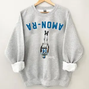 Amon-Ra St Brown Head Stand Unisex Softstyle Sweatshirt, Detroit Fan Gift, Gift For Fan