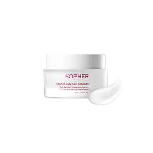 [KOPHER] Solution Moisturizer Cream l Korean Skincare, 10GF Lightweight Cream, Redness & Soothing Care, Pigmentation Improvement, Skin Barrier Care 1.69 fl. oz.