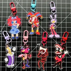 The Amazing Digital Circus Keychain(Pomni, Jax, Ragatha, Kinger, Zooble, Gangle, and Caine)