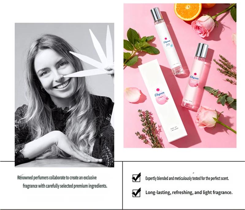 EBYVEN Pagoda Perfume Soft Powder Scent Eau De Toilette Perfume Natural Fragrance Spray 35ml/1.1FL.OZ. Suitable For Daily Use For Working