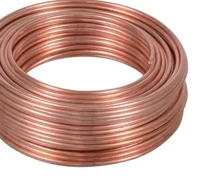 10 Ga Solid Bare Copper Round Wire 25 Ft  Coil ( Dead Soft ) Made In USA