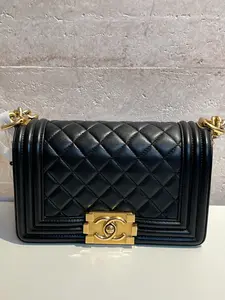 Pre-owned CHANEL LAMB Crossbody Bags CHANEL