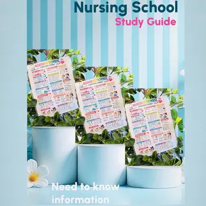Nursing School Study Guide Learning and Memorization - Nursing School Essential Study Guide