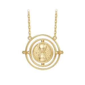 Gnoce Harry Potter S925 Necklace - Pendant with Engraved Symbol - Perfect for Fans of the Wizarding World