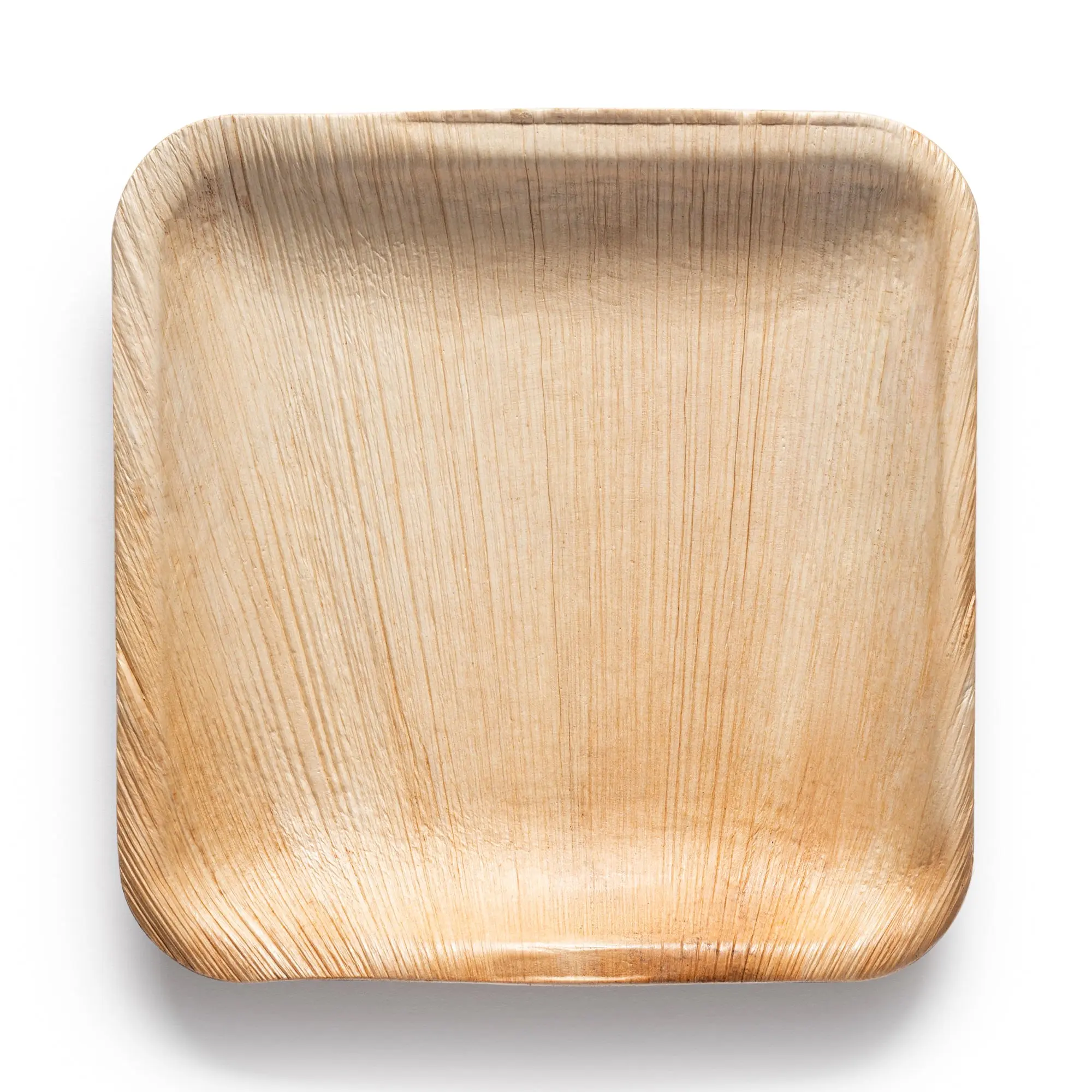 Square Palm Leaf Eco Friendly Disposable Appetizer/Salad Plates (6")