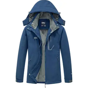 Women's Winter Hooded Ski Jacket Windproof Warm Waterproof Snow Rain Coat