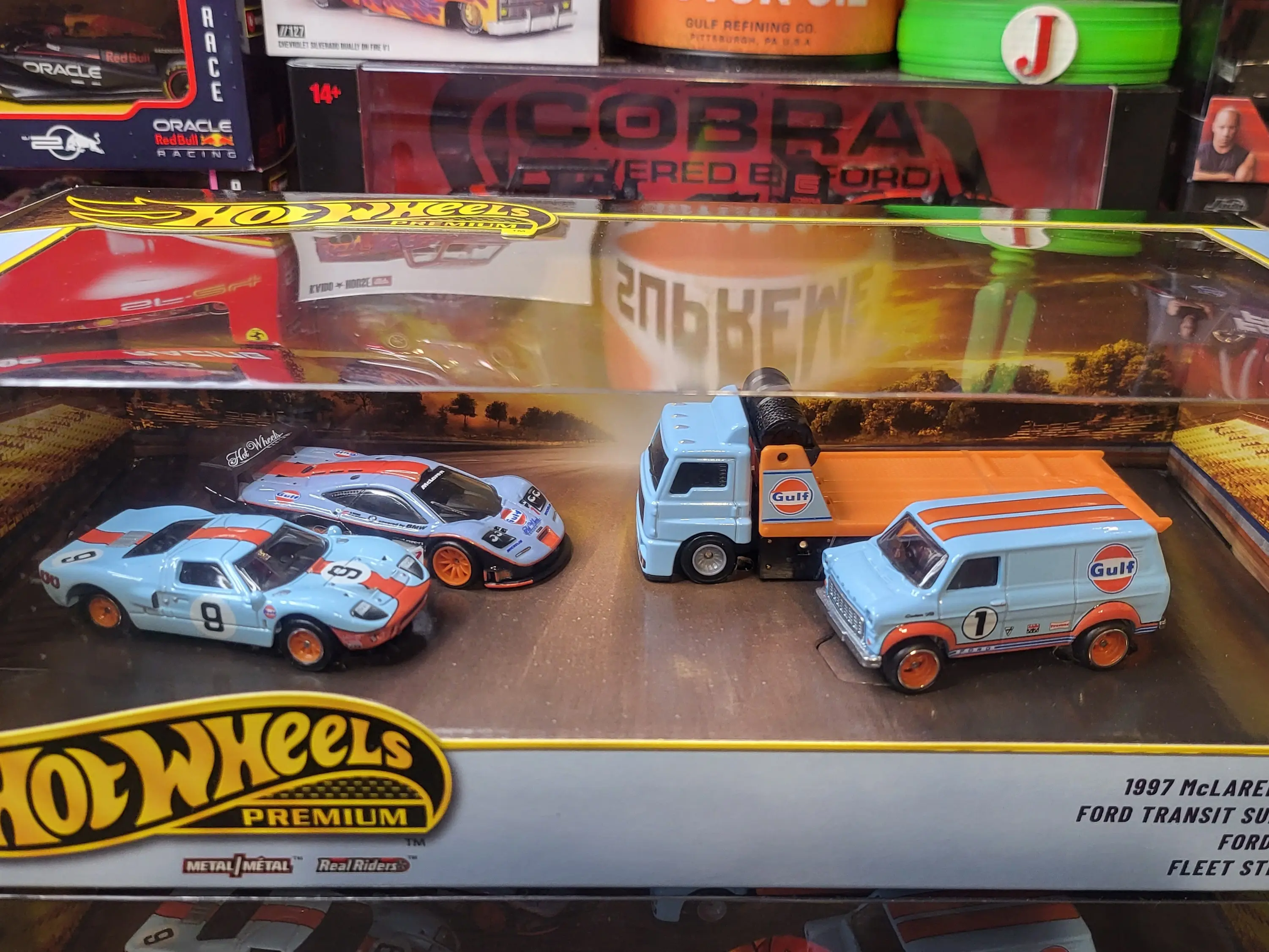 Gulf - 2026 Hot Wheels Diorama Box Set Gulf