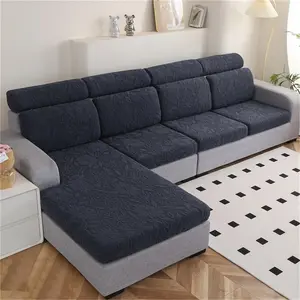 Solid Color Sofa Cover, 1 Count Soft Comfortable Sofa Slipcover, Dustproof Sofa Protector for Home Living Room, Sofa Protector for Home Living Room