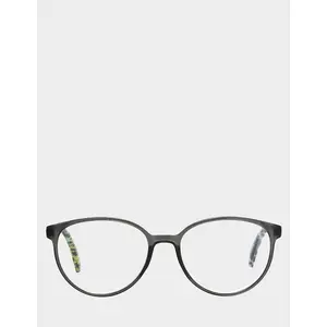 Betsey Johnson CAREFREE DAYS ROUND READING GLASSES LIGHT GREY Betsey Johnson CAREFREE DAYS ROUND READING GLASSES LIGHT GREY