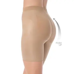Women's Seamless Spandex-Cotton Compression Shapewear Shaper Shorts - Conte X-Press Modelling Control Top, 5 Belts, Elastic Flat Fit, Comfortable Push Up Support Underwear, Minimalist Basic Style, Belly Band