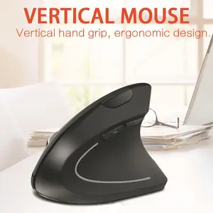 Vertical Wired USB Wireless Mouse Rechargeable Bluetooth Ergonomic Portable Gaming PC Gamer For Computer Laptop Notebook Mause Accessories Mous Optical Office Battery Charging Illuminated Light
