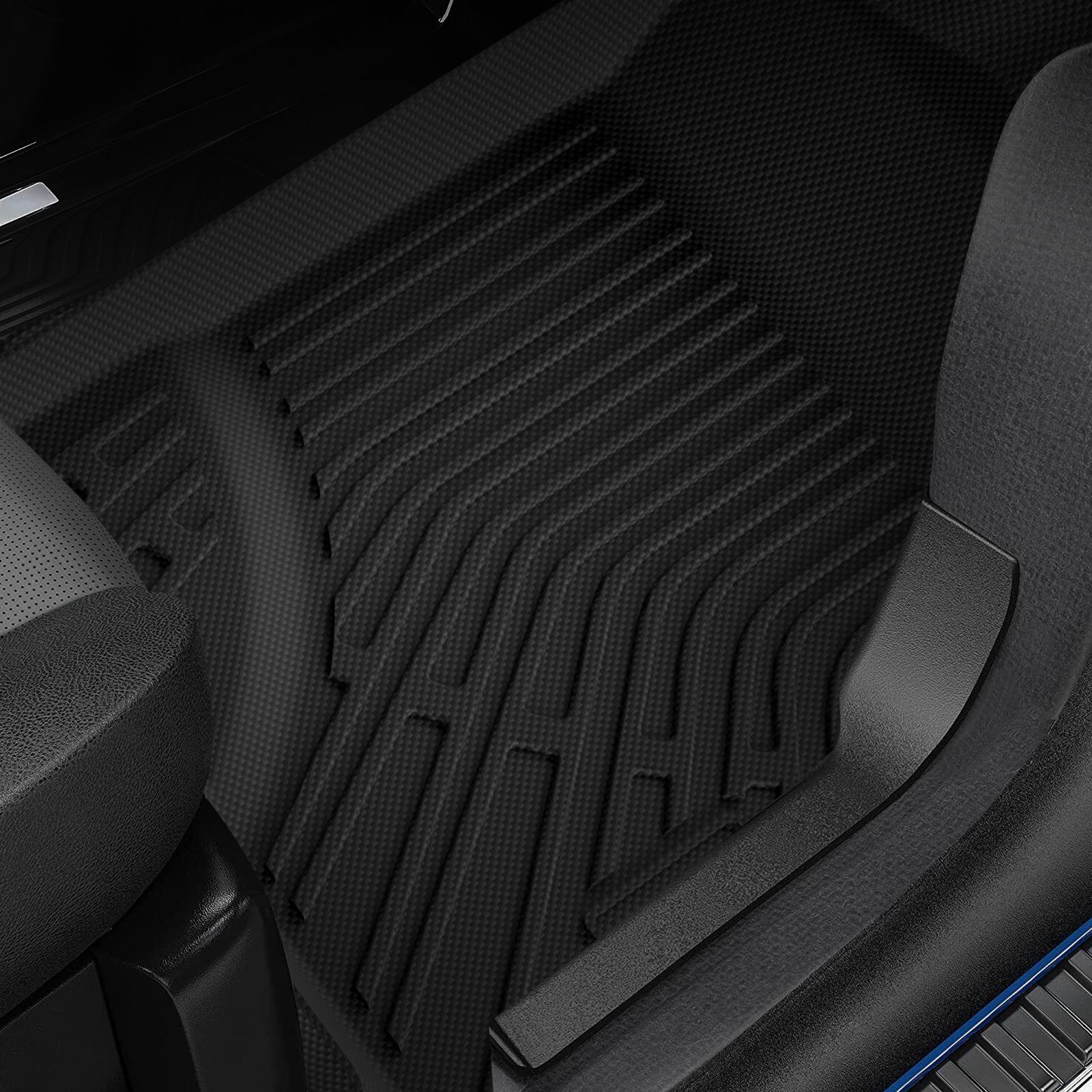 Floor Mats TEP Fits for Ford F-150 2010-2014 All-Weather Automotive Floor Mats Waterproof Heavy Duty Car Mats Flexible Floor Liners 3pcs