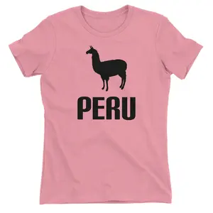 PeruCoUSA Peru Llama T-Shirt for Juniors
