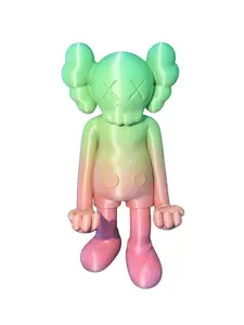 KAWS Companion PS5 Controller Holder Green to Pink Gradient Design Secure Comfortable Grip Stylish Functional Easy Use for Gamers Aesthetic Console