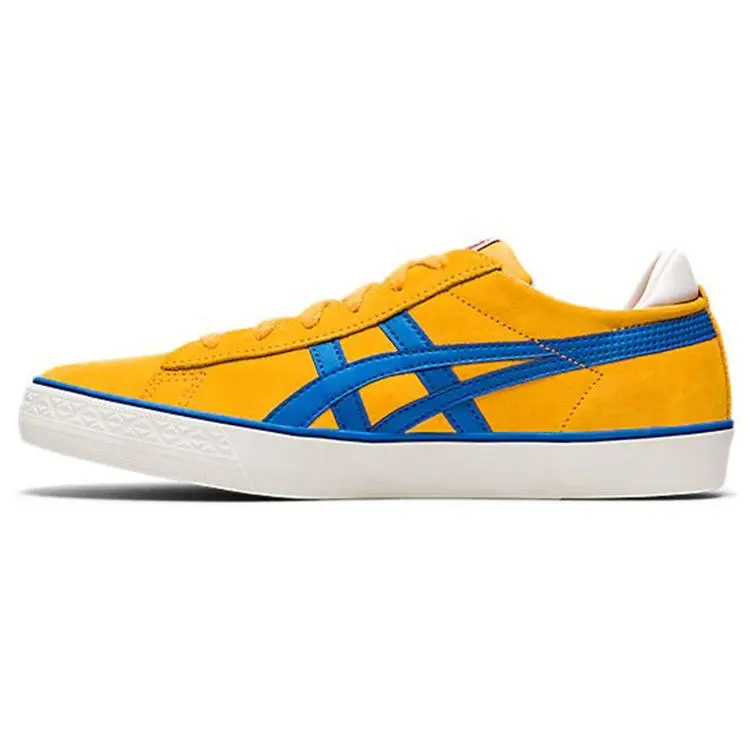 Onitsuka Tiger Fabre BL-2.0 Low-Top Men's & Women's Footwear - Comfortable, Slip-Resistant, Lightweight Rubber Walking Shoes, Trainer, House White Official Maison Mihara Verifiable with Global Authentication Credentials