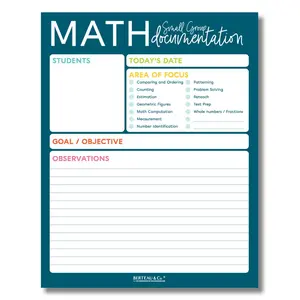 Notepad - Small Group MATH Documentation Notepad - Small Group MATH Documentation
