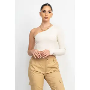 Asymmetric One Shoulder Top