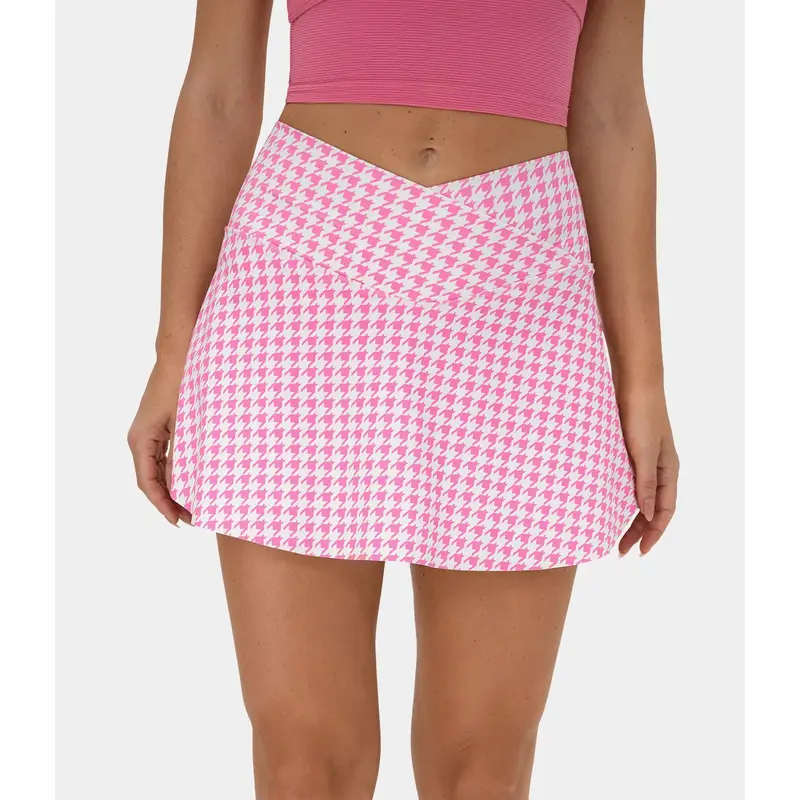 Halara Everyday Crossover Side Pocket 2-in-1 Tennis Skirt-Lucid