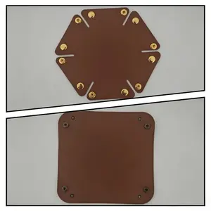 2pcs Multi-Use Folding Tray, Dice Tray, Storage Organizer, Cup Pad, 6 Color Options, Perfect for Role Playing Night