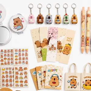 Capybara Surprise Gift Box - Cute Kawaii Bundle, Includes 1 Free Gift